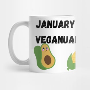 January is Veganuary Mug